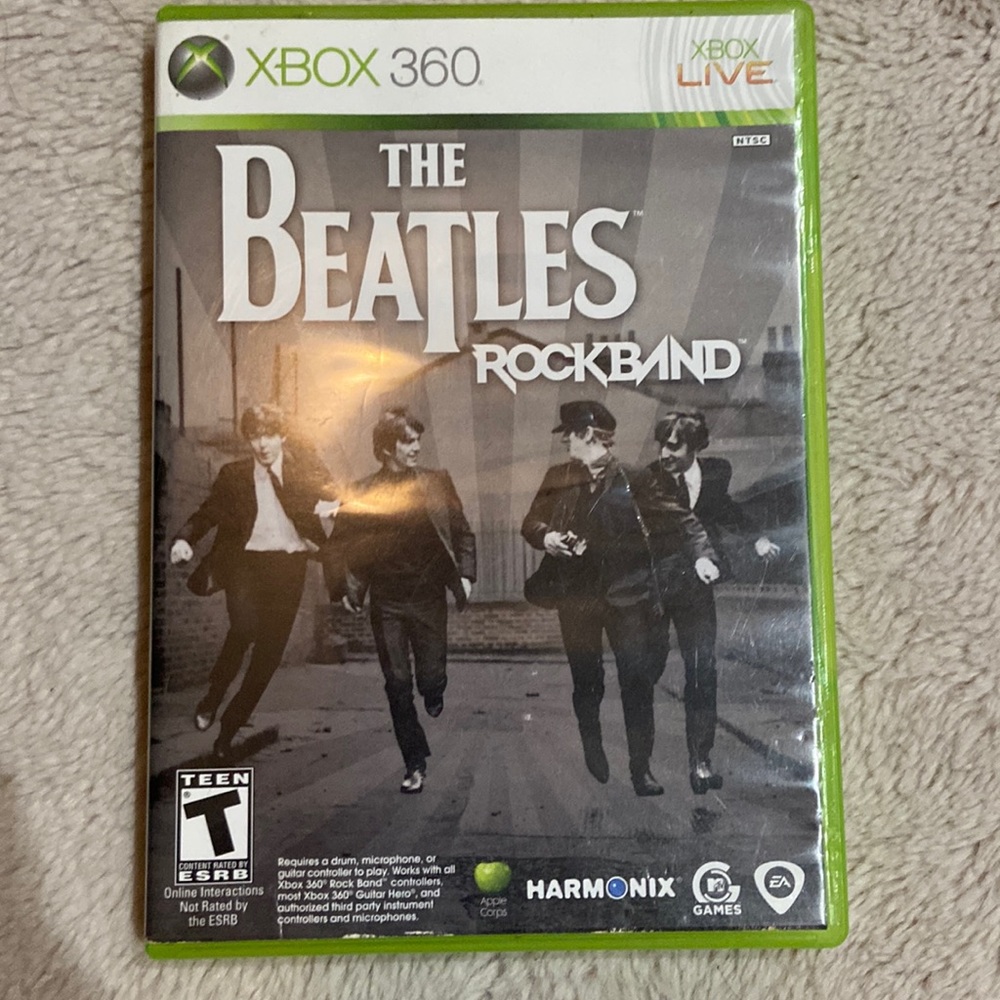 Xbox 360 The Beatles Rock-band